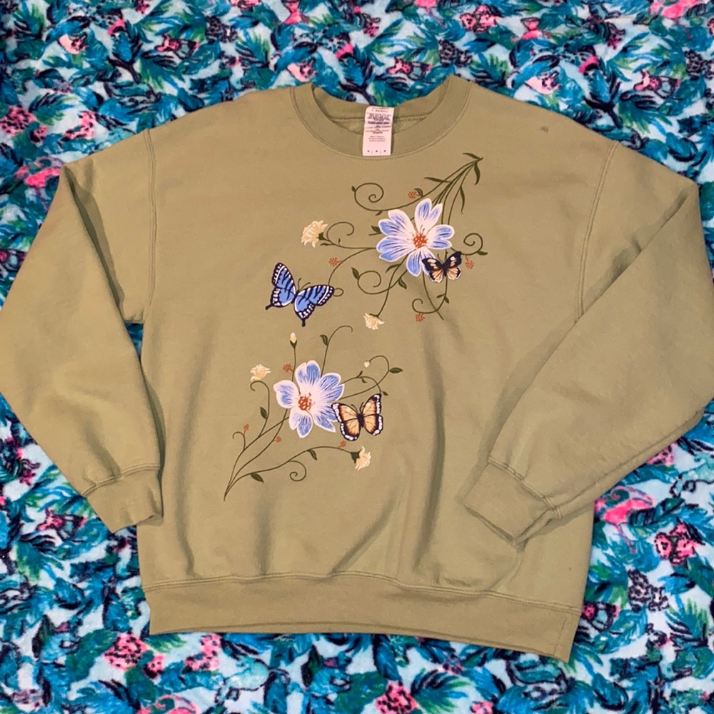 Butterfly sweatshirt